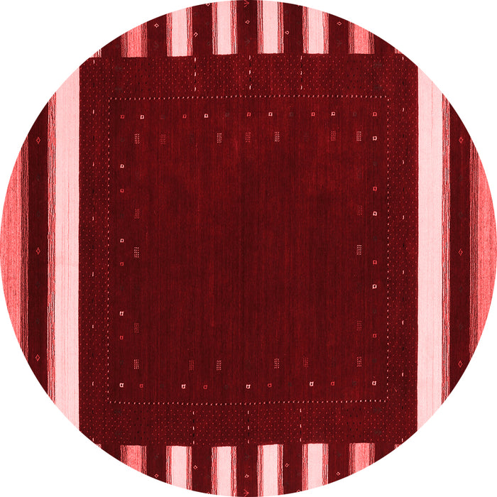 Machine Washable Abstract Red Contemporary Rug, wshcon2313red