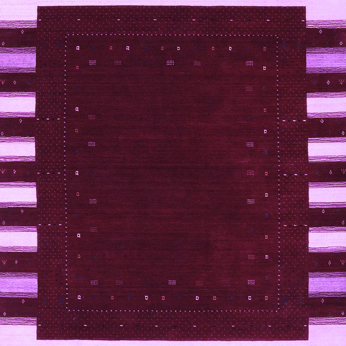 Abstract Purple Contemporary Rug, con2313pur