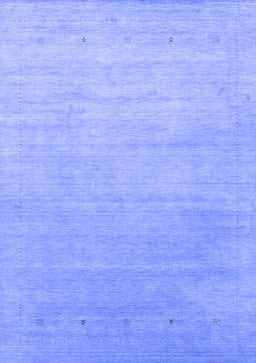 Abstract Blue Contemporary Rug, con2314blu