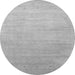 Machine Washable Abstract Gray Contemporary Rug, wshcon2314gry