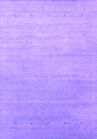 Abstract Purple Contemporary Rug, con2314pur