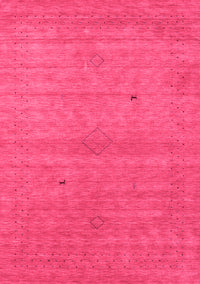 Abstract Pink Contemporary Rug, con2315pnk