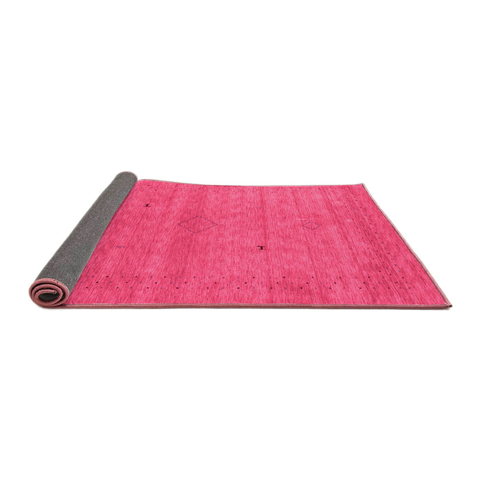 Sideview of Abstract Pink Contemporary Rug, con2315pnk