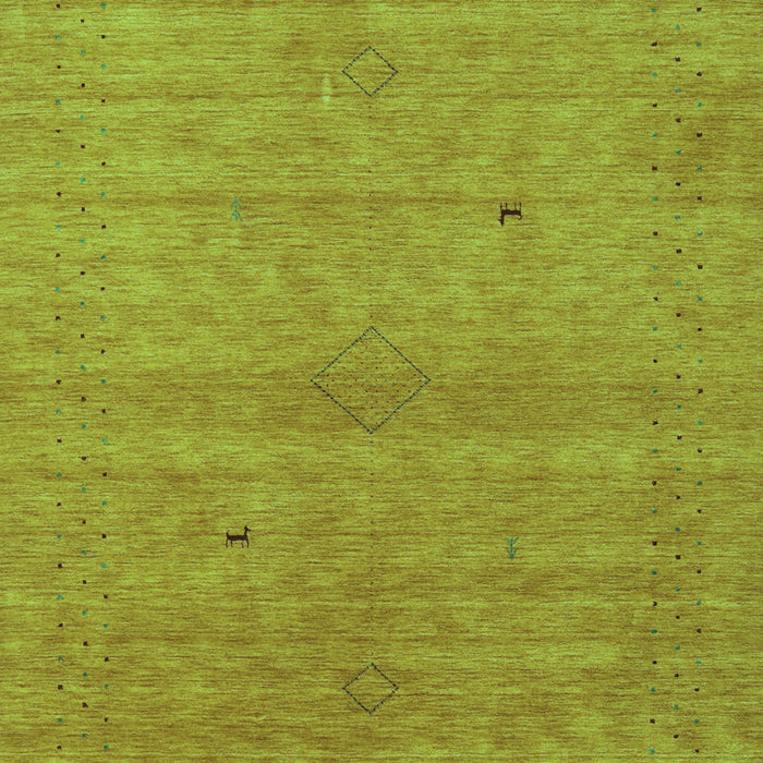 Abstract Turquoise Contemporary Rug, con2315turq