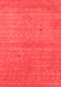 Abstract Red Contemporary Rug, con2315red