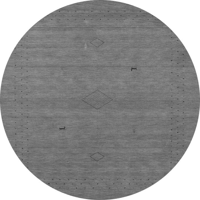 Machine Washable Abstract Gray Contemporary Rug, wshcon2315gry