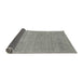 Thickness of Contemporary Dark Gray Modern Rug, con2316