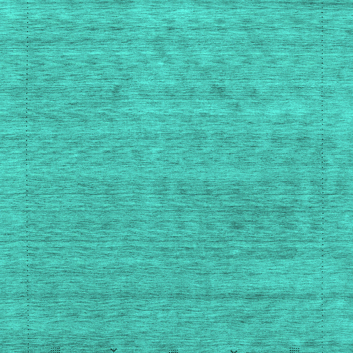 Machine Washable Abstract Turquoise Contemporary Area Rugs, wshcon2316turq