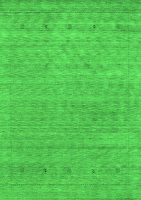 Abstract Green Contemporary Rug, con2316grn