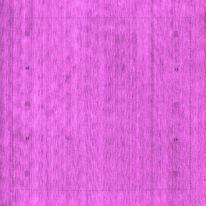 Square Machine Washable Abstract Pink Contemporary Rug, wshcon2316pnk