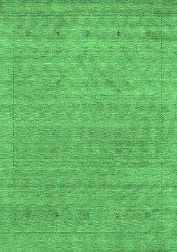 Abstract Emerald Green Contemporary Rug, con2316emgrn