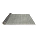 Thickness of Contemporary Dark Gray Modern Rug, con2317