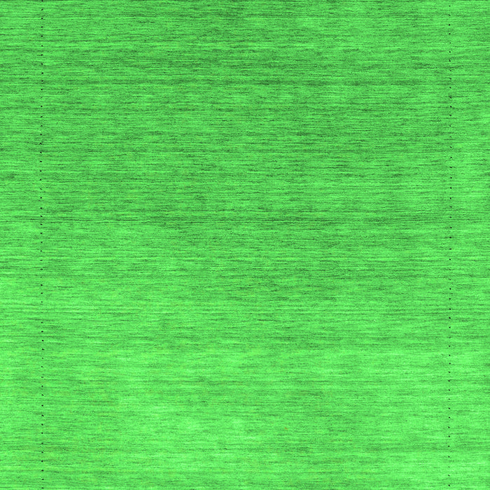 Serging Thickness of Machine Washable Abstract Green Contemporary Area Rugs, wshcon2317grn