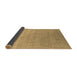 Sideview of Abstract Brown Contemporary Rug, con2317brn