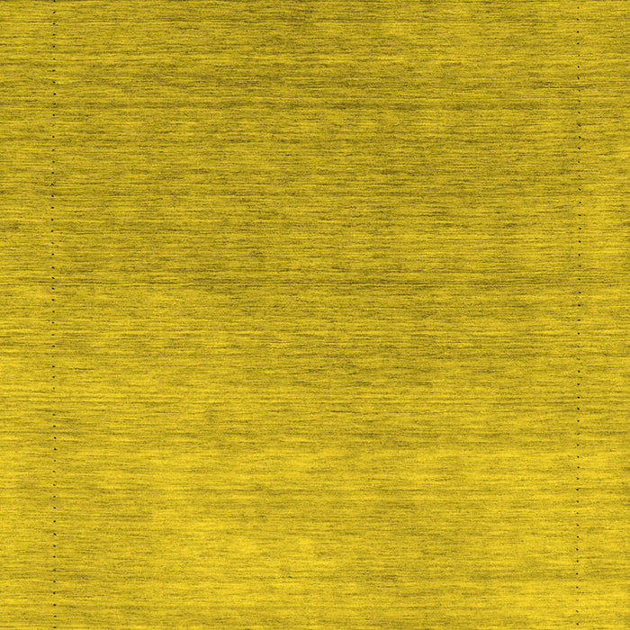 Machine Washable Abstract Yellow Contemporary Rug, wshcon2317yw