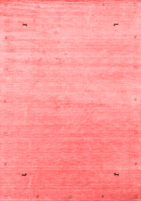 Abstract Red Contemporary Rug, con2318red