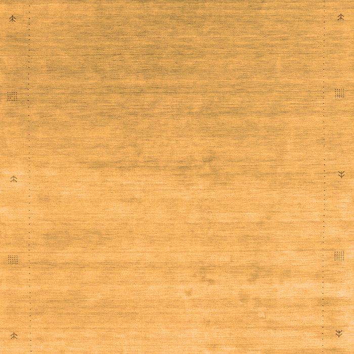 Abstract Orange Contemporary Rug, con2318org