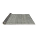 Thickness of Contemporary Dark Gray Modern Rug, con2319