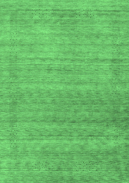 Abstract Emerald Green Contemporary Rug, con2319emgrn