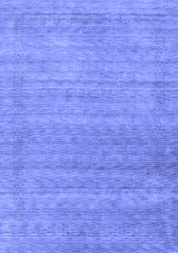 Abstract Blue Contemporary Rug, con2319blu