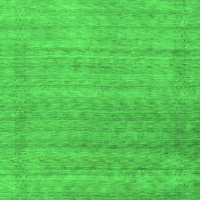 Abstract Green Contemporary Rug, con2319grn