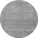 Square Abstract Gray Contemporary Rug, con2319gry