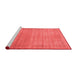 Contemporary Red Washable Rugs