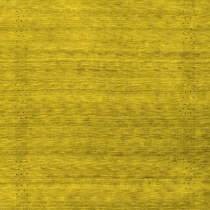 Abstract Yellow Contemporary Rug, con2319yw