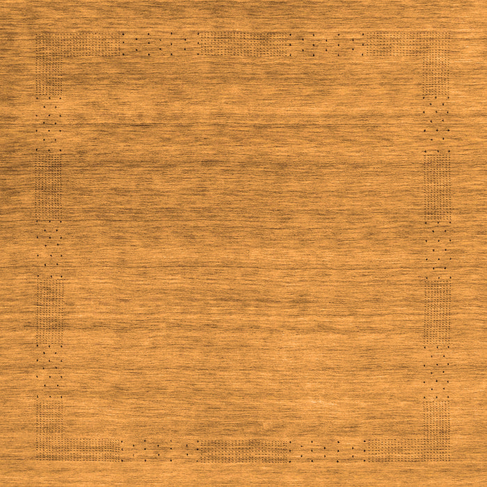 Serging Thickness of Abstract Orange Contemporary Rug, con2319org