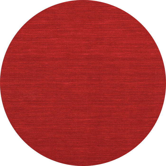 Square Abstract Orange Contemporary Rug, con231org