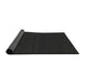 Thickness of Contemporary Charcoal Black Modern Rug, con232