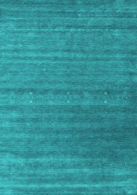 Abstract Turquoise Contemporary Rug, con2320turq