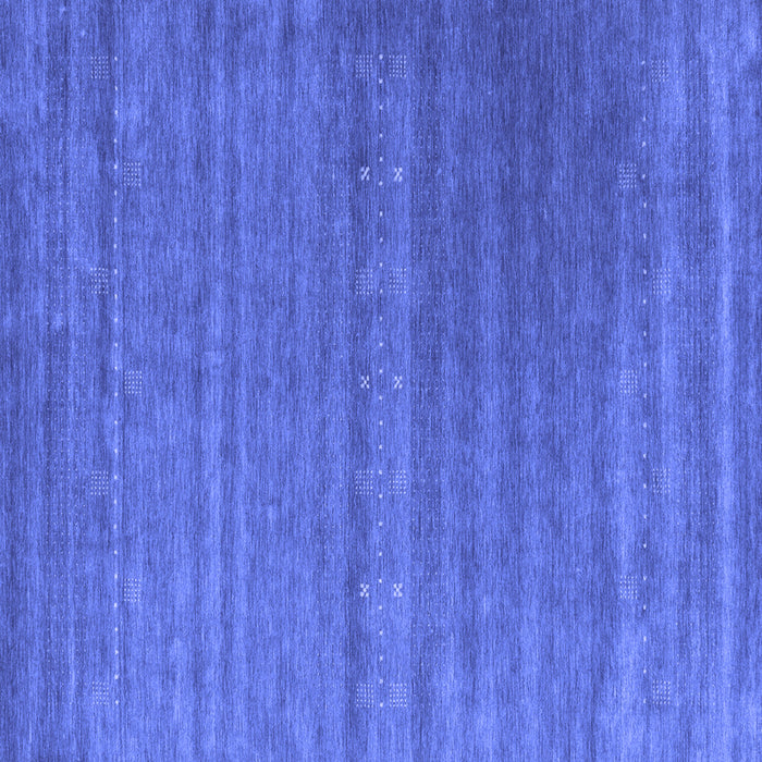 Square Machine Washable Abstract Blue Contemporary Rug, wshcon2320blu