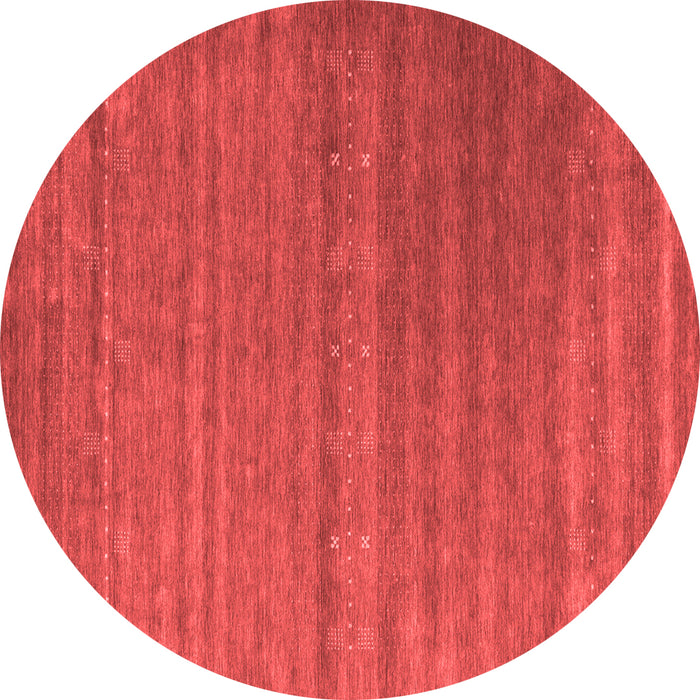 Machine Washable Abstract Red Contemporary Rug, wshcon2320red