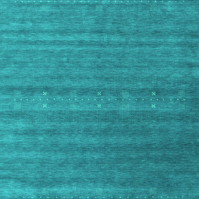 Machine Washable Abstract Turquoise Contemporary Area Rugs, wshcon2320turq