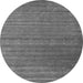 Square Abstract Gray Contemporary Rug, con2320gry