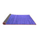 Sideview of Abstract Purple Contemporary Rug, con2320pur