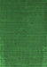 Machine Washable Abstract Emerald Green Contemporary Area Rugs, wshcon2321emgrn