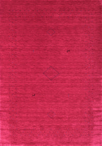 Abstract Pink Contemporary Rug, con2321pnk