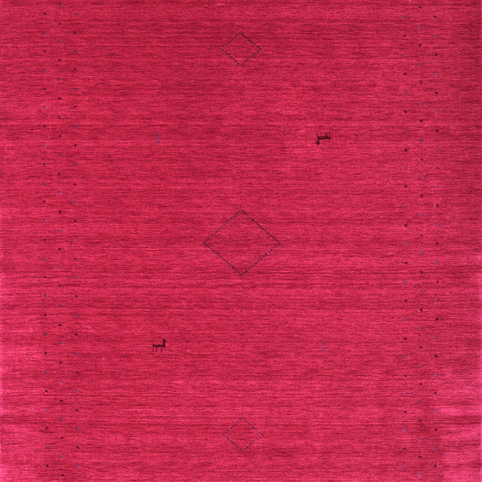 Abstract Pink Contemporary Rug, con2321pnk