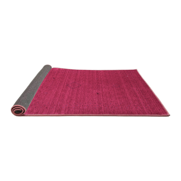 Sideview of Abstract Purple Contemporary Rug, con2321pur