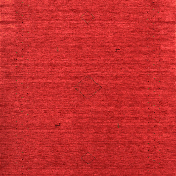 Serging Thickness of Machine Washable Abstract Orange Contemporary Area Rugs, wshcon2321org