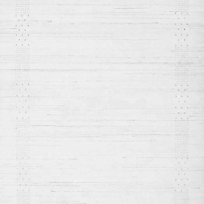 Serging Thickness of Machine Washable Solid Gray Modern Rug, wshcon2322gry