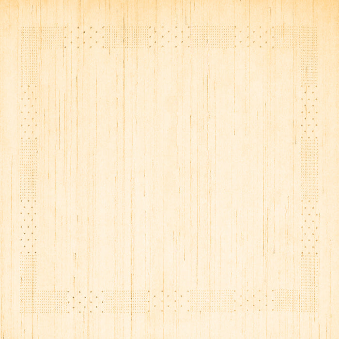 Square Solid Brown Modern Rug, con2322brn