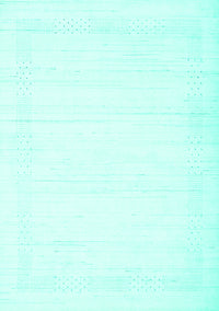 Solid Turquoise Modern Rug, con2322turq