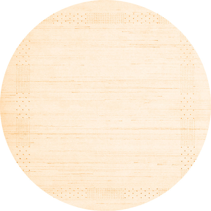 Machine Washable Solid Orange Modern Area Rugs, wshcon2322org