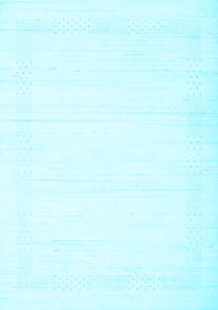 Solid Light Blue Modern Rug, con2322lblu