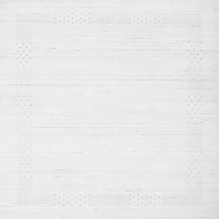 Serging Thickness of Solid Gray Modern Rug, con2322gry