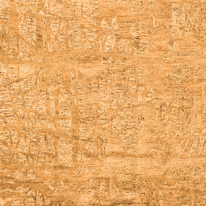 Serging Thickness of Machine Washable Abstract Orange Contemporary Area Rugs, wshcon2323org