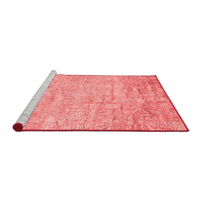 Contemporary Red Washable Rugs